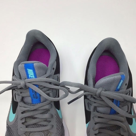 Nike Downshifter 9 Gray Running Sneaker - Picture 5 of 11